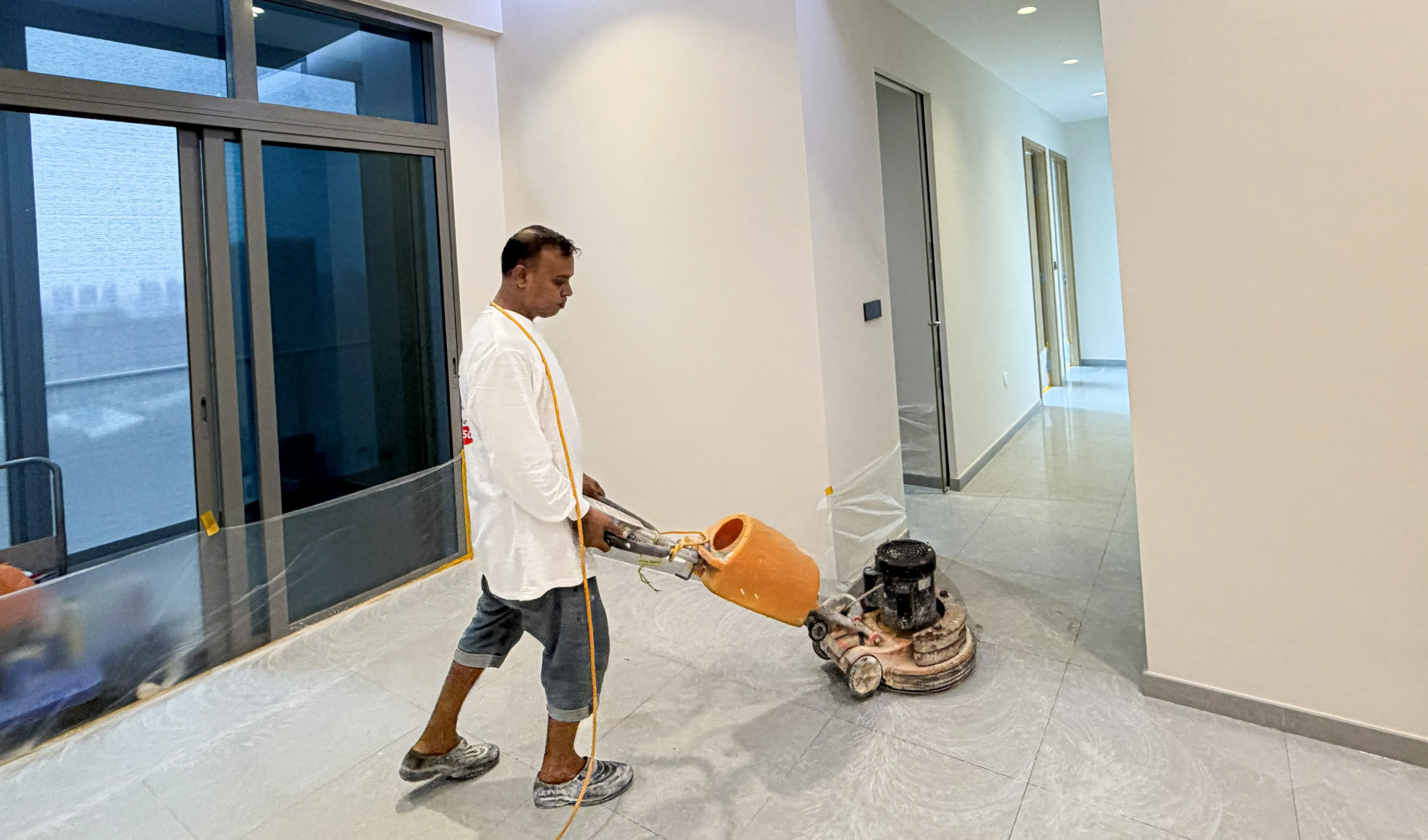 Complete Marble Polishing Services – From Grinding to Crystallization